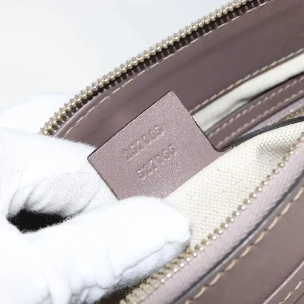 GUCCI GG Canvas Web Sherry Line Mayfair Bag Beige Gold 257065 Auth 158808 - Picture 11 of 16
